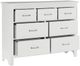 Mazin Furniture Blaire Farm White Dresser-2