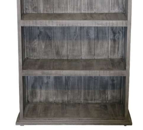 Million Dollar Rustic Charcoal Grey Bookcase-1
