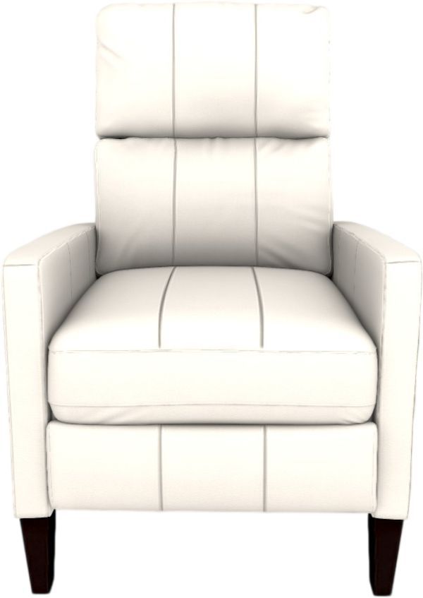 Best® Home Furnishings Customizable Janae Leather Power High Leg Recliner with Espresso Legs-1
