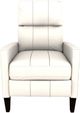 Best® Home Furnishings Customizable Janae Leather Power High Leg Recliner with Espresso Legs-1