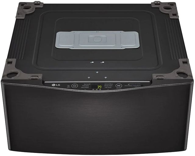 LG SideKick™ 1.0 Cu. Ft. Black Steel Pedestal Top Load Washer-0