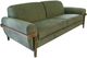 International Furniture Direct Loft Brown Olive Green Sofa-0