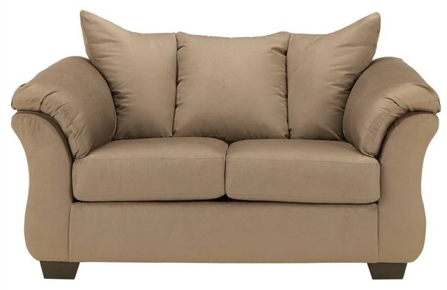 Signature Design by Ashley® Darcy Mocha Loveseat-1