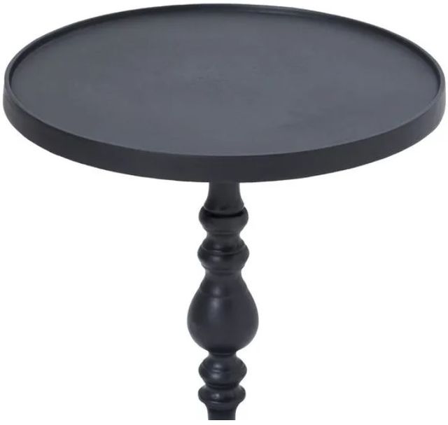 Renwil® Yates Matte Black Side Table-1
