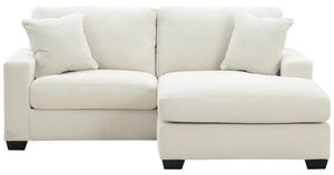 Signature Design by Ashley Amesley Ivory Sofa Chaise Signature Design by Ashley Amesley Ivory Sofa Chaise