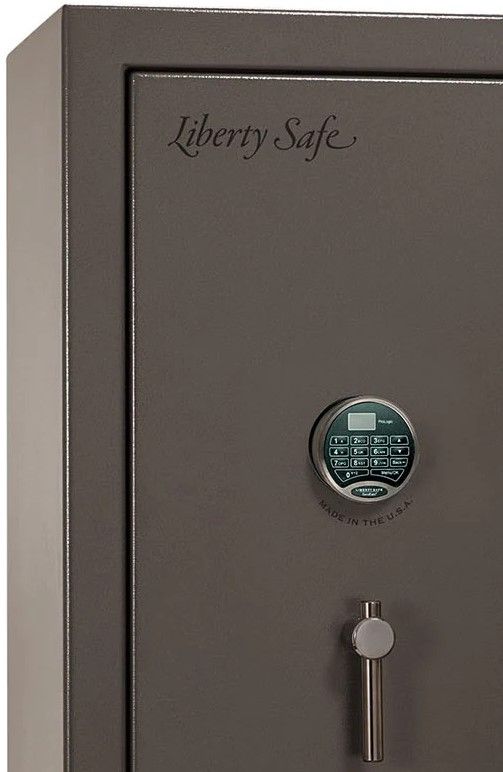 Liberty Safe Premium Home Gray Marble/Black Chrome 17 Electronic Gun Safe-2