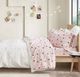 Olliix by Intelligent Design Cozy Soft Pink Llamas Queen Cotton Novelty Print Flannel Sheet Set-4