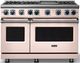 Viking® 7 Series 48" Blush Pro Style Gas Range with Griddle-3