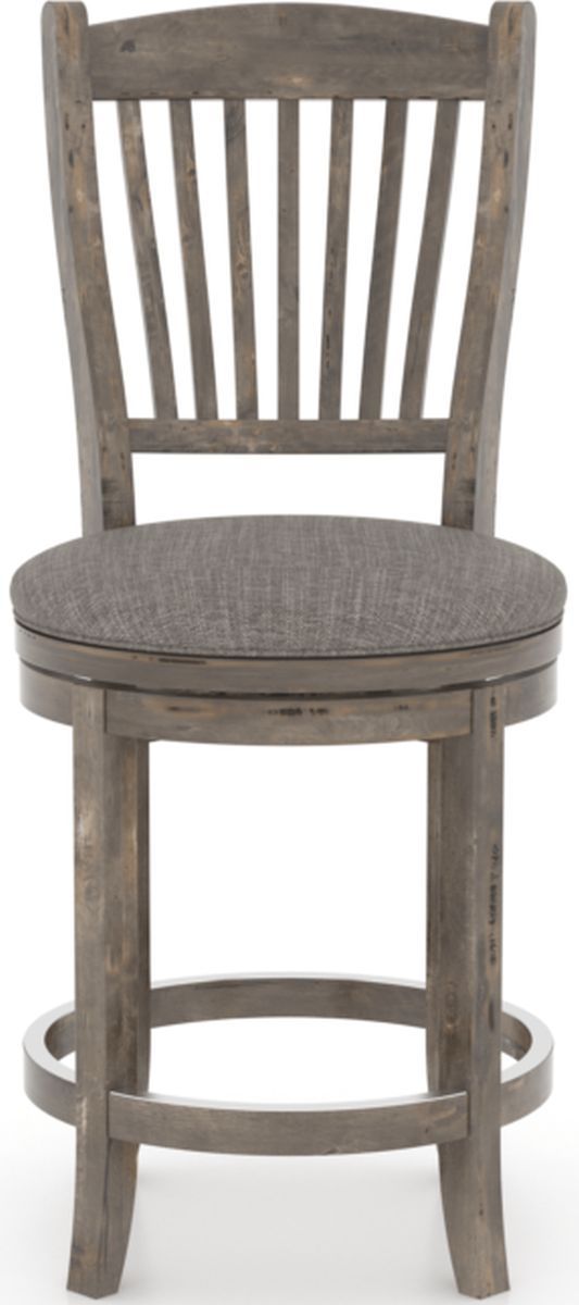 Canadel Champlain Upholstered Bar Swivel Stool-1