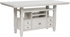 Signature Design by Ashley® Robbinsdale Antique White Counter Height Dining Table