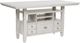 Signature Design by Ashley® Robbinsdale Antique White Counter Height Dining Table-0