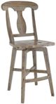 Canadel® Champlain Shadow Washed Wood Fixed Stool-0