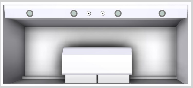 Vent-A-Hood® 54" Wall Mounted Range Hood-White-3
