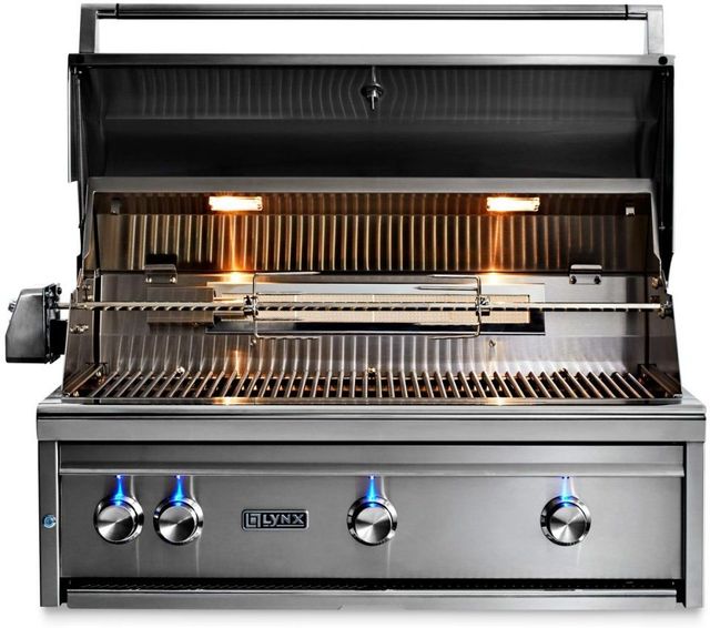 Lynx® Professional 4-Burner Stainless Steel Built In Liquid Propane Gas Grill-3