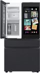 Samsung Bespoke 36" 28.6 Cu. Ft. Charcoal Glass/Matte Black Steel French Door Refrigerator with AI Family Hub™+ and AI Vision Inside™-2