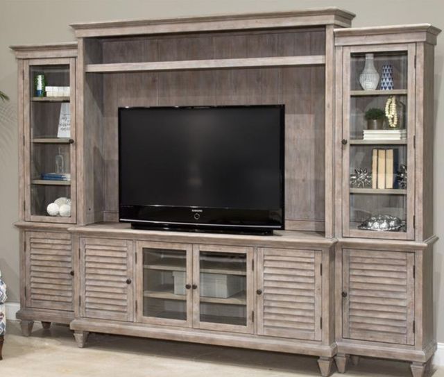 Magnussen Home® Calistoga Dovetail Gray Console-1