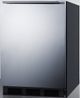Summit® 5.1 Cu. Ft. Stainless Steel Under the Counter Refrigerator-1