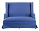 A & B Home Blue Loveseat -1