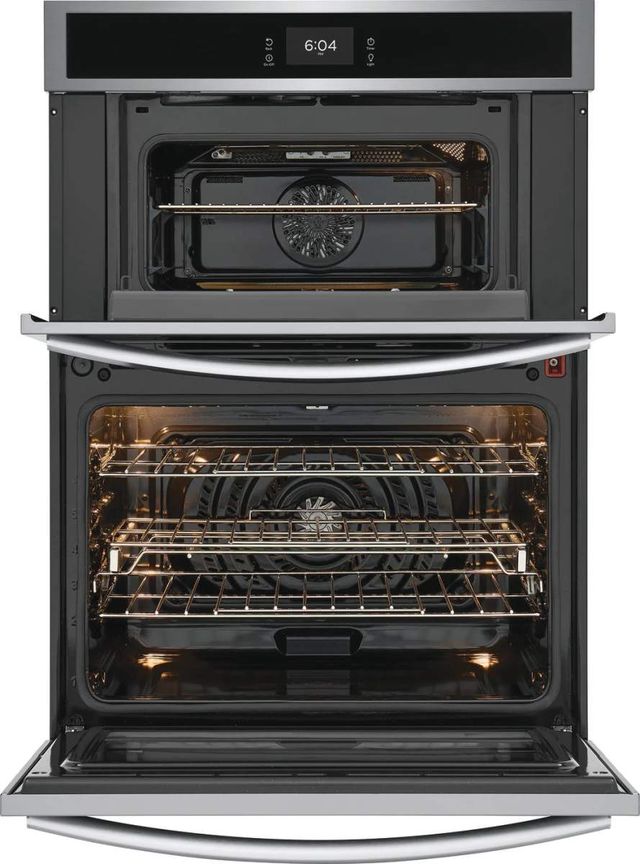 Frigidaire Gallery® 30" Smudge-Proof® Stainless Steel Oven/Microwave Combo Electric Wall Oven-1