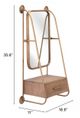 Zuo Modern Peralta Gold Mirror-5