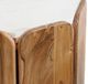 Stylecraft 2-Piece White Side Table with Natural Base Set-2