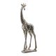 A & B Home Silver Standing Giraffe-1