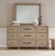 Liberty Furniture Proximity Place Barley Buff Dresser and Mirror-1