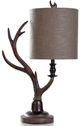 StyleCraft Roanoake Brown/Taupe Traditional Lodge Desin Table Lamp-0
