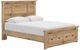 Signature Design by Ashley® Makidern Tan Queen Panel Storage Bed with 2-Drawer-0