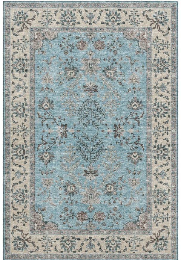Dalyn™ Rug Company Hatay HY9 Sky 5'x8' Area Rug-0