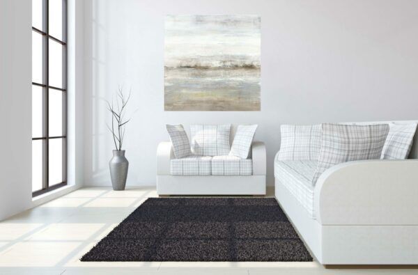Classy Art Style 25 Floating Tempered Glass with Foil Wall Art-2