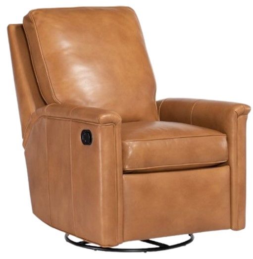 Bradington-Young Customizable Davidson Manual Swivel Glider Recliner-0
