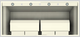 Vent-A-Hood® Designer Series 54" Biscuit Wall Mounted Range Hood-3