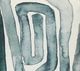 Stylecraft Norman Wyatt Home Teal/White Designer Throw Pillow-1