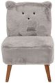 Michael Amini® A La Carte Gray/Capri Kitten Armless Chair-2