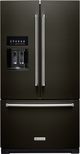 KitchenAid® 27.0 Cu. Ft. PrintShield™ Black Stainless French Door Refrigerator-0