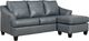 Signature Design by Ashley® Genoa Steel Chaise Sofa-0