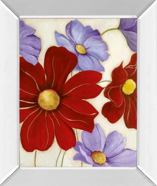 Classy Art Lavender and Red l by Tava Studios Wall Art-0