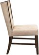 International Furniture Direct Forge Brown/Ivory Upholstered Dining Side Chair-2