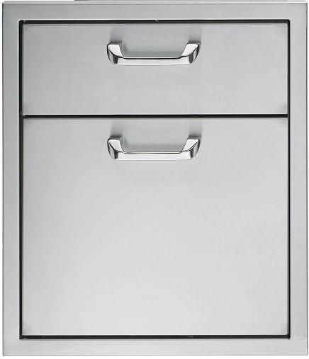 LYNX® Professional Series 19" Stainless Steel Double Drawer-0