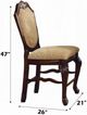 ACME Furniture Chateau De Ville 2-Piece Espresso Counter Stool Set-2