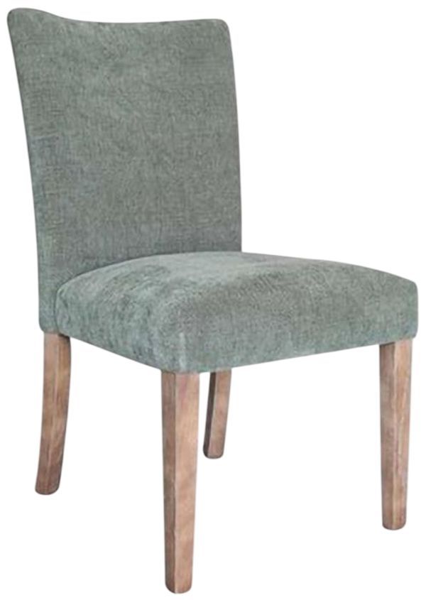 Nest Home Collections Sasha Forest Green/Gray Wash Dining Chair-0
