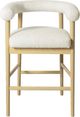 TOV Furniture Spara Cream/Natural Counter Stool-3