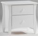 Night & Day Furniture™ Clove Cases White Nightstand-0