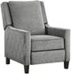 Mazin Furniture Banks II Gray Push-Back Reclining Chair-0