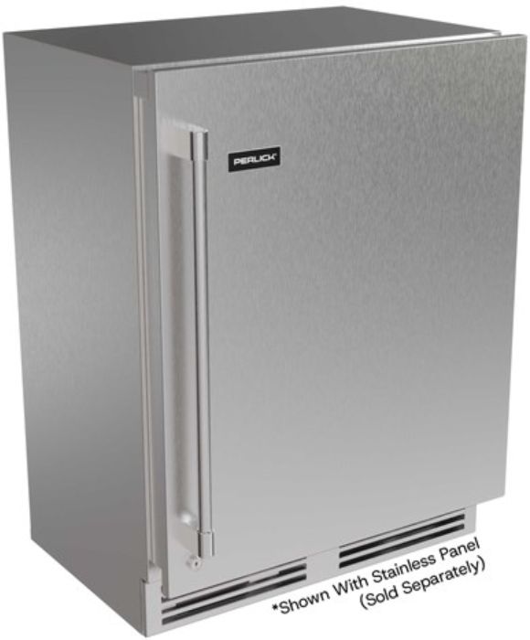 Perlick® G5 Shallow ADA 24" 3.1 Cu. Ft. Panel Ready Solid Door Built-In Under the Counter Refrigerator-0