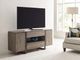 Hammary® Sandler Colt Gray Entertainment Console-1
