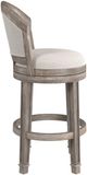 HH2 Home Monae Aged Black Bar Stool-2