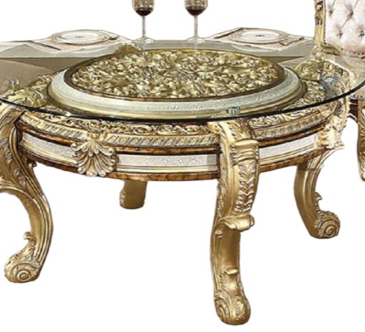 ACME Furniture Desiderius Round Dining Table - Thumbnail 5