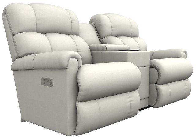 La-Z-Boy® Pinnacle Shell Power Wall Reclining Loveseat with Console, Headrest, and Lumbar-0